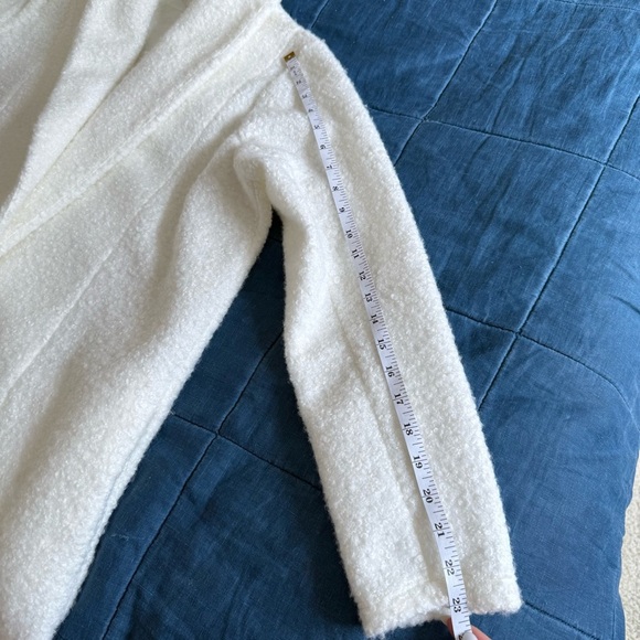 NLT LA Cozy Sherpa Jacket Open Front Size Medium - Picture 10 of 10